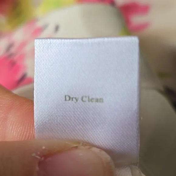 Garnet Hill 100% Silk Floral Midi Dress - Picture 6 of 6